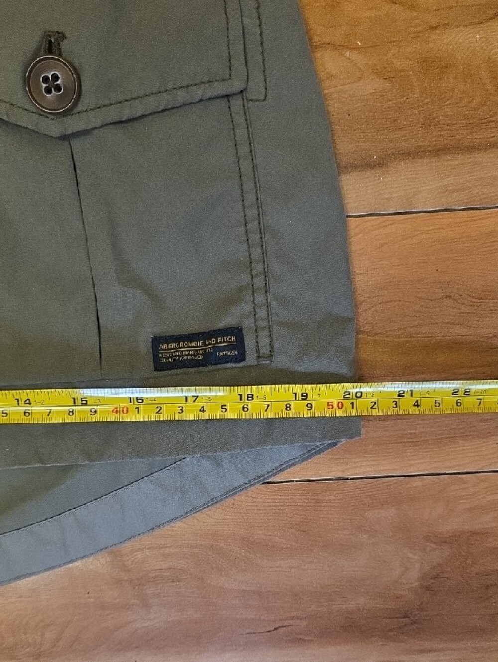 Abercrombie & Fitch Military Field Utility Hooded Jacket Green Size XS - Picture 10 of 15